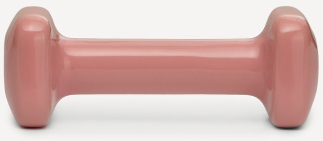 Гантель виниловая STARFIT DB-106 1 кг, терракотовый (2119186)