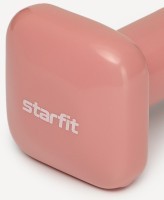 Гантель виниловая STARFIT DB-106 1 кг, терракотовый (2119186)