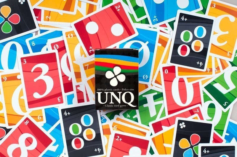 Карточная игра Unique (Uno с картами 100% пластик) (31193)