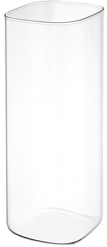 Банка для хранения стеклянная с крышкой, 2 л, светло-серая (77787)