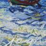 Ежедневник недатированный А5 Brauberg Vista Van Gogh 136 листов 111985 (2) (85861)