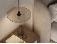 Светильник подвесной vinger, D61х8 см, бежевый (76211)