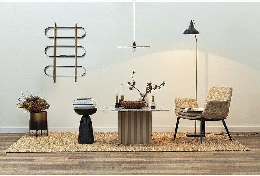 Светильник подвесной vinger, D61х8 см, бежевый (76211)