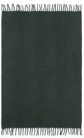 Плед мохеровый хвойно-зеленого цвета из коллекции essential, 130х180 см (79737)