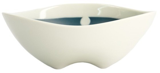 Чаша 18976, 10 см, фарфор, white, blue, TOKYO DESIGN