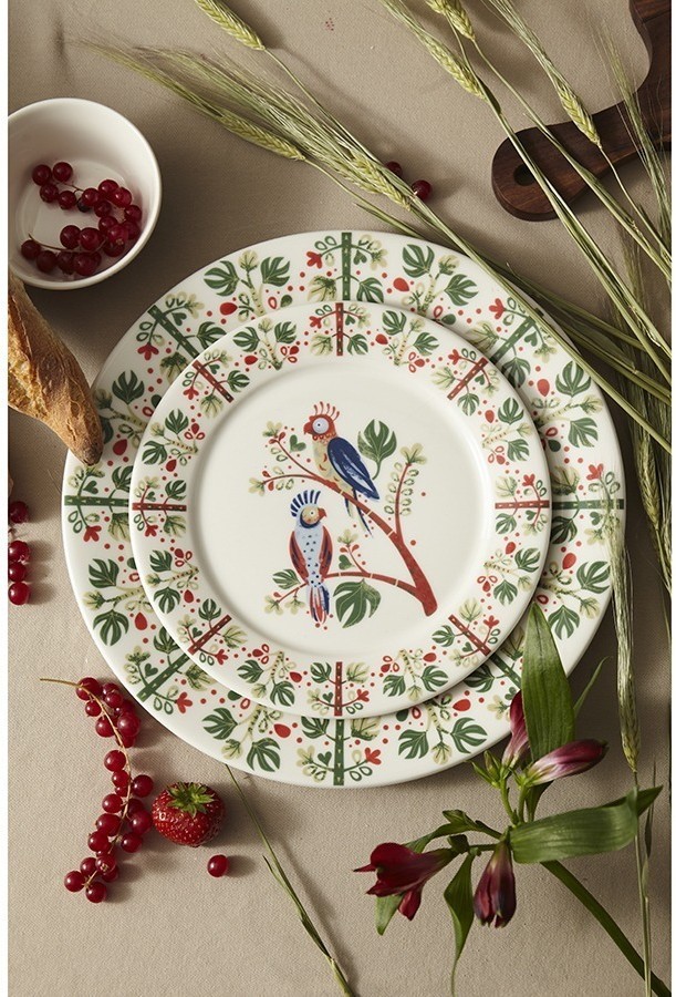 Тарелка parrot из коллекции birds of paradise, D21 см (76697)