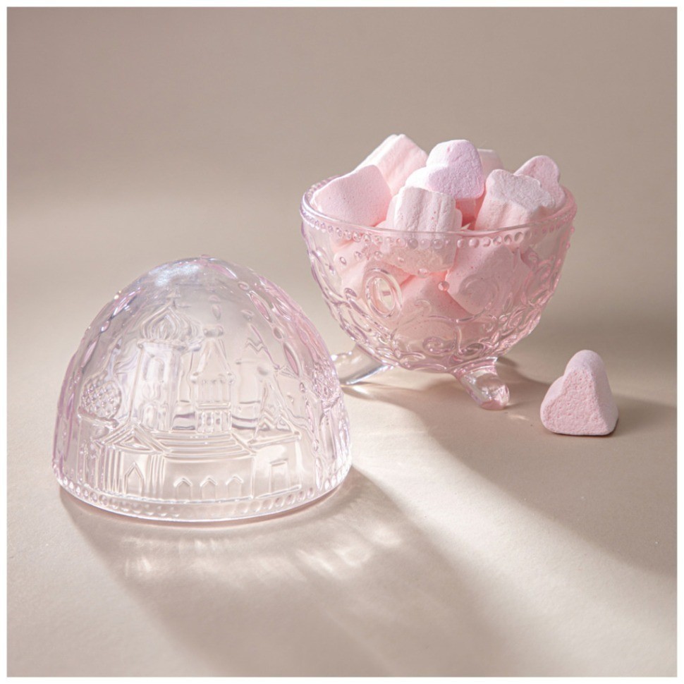 Емкость для хранения с крышкой "easter" purple 9х9х13 см Lefard (196-116)