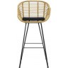 Стул барный vetle bent, ротанг (75830)