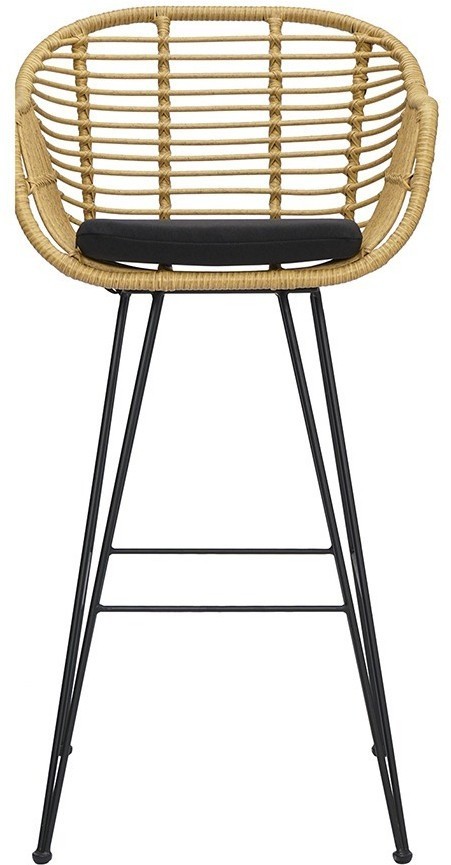 Стул барный vetle bent, ротанг (75830)