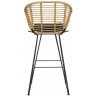 Стул барный vetle bent, ротанг (75830)
