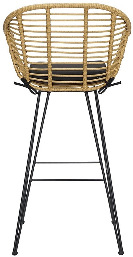 Стул барный vetle bent, ротанг (75830)