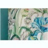 Кпб 2-х спальный "эдем",хлопок 100%,цветы+бирюза,под175*215 -1шт., пр 240*240 -1шт., нав 70*50*5-2шт SANTALINO (985-252)