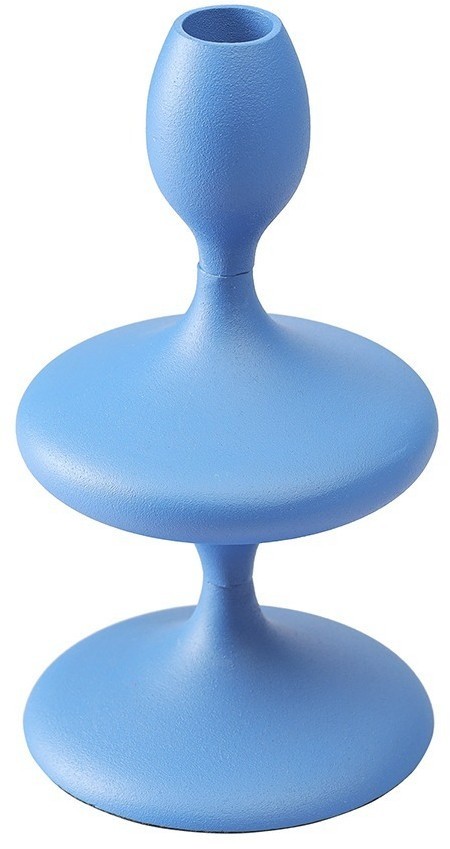 Подсвечник vivlend, 20 см, синий (77325)