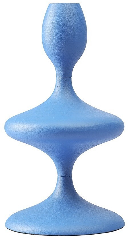 Подсвечник vivlend, 20 см, синий (77325)
