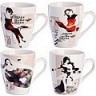 Набор кружек 340 мл 4 шт Coffee LORAINE (31219-Н1)