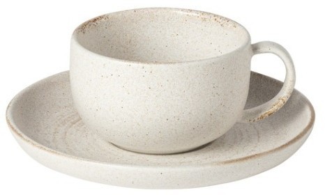 Чайная пара XOCS01-CRM(XOCS01-00922L), 16 см, керамика, Cream, CASAFINA BY COSTA NOVA