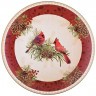 Тарелка для оформления новогодней сервировки "рождественская  сказка" 33*33 см Lefard (106-530)