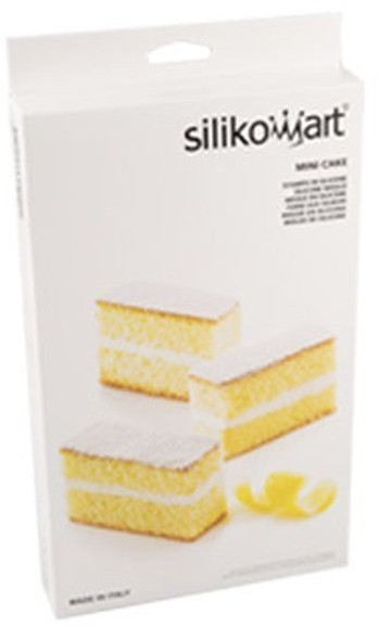 Форма силиконовая для приготовления пирожных mini cake, 17х30 см (68912)