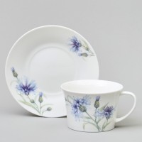 Чайная пара lefard &quot;васильки&quot; 250 мл (760-838)