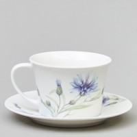 Чайная пара lefard &quot;васильки&quot; 250 мл (760-838)