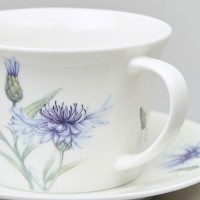 Чайная пара lefard &quot;васильки&quot; 250 мл (760-838)