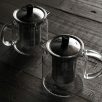 Чайник S'042A, 9, Боросиликатное стекло, металл, clear/chrom, SAMADOYO