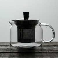 Чайник S'042A, 9, Боросиликатное стекло, металл, clear/chrom, SAMADOYO