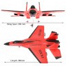 Радиоуправляемый самолет SU-35 для начинающих 2.4G (FX820-RED)