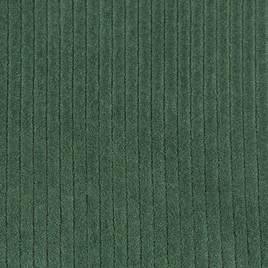 Чехол на подушку фактурный из хлопкового бархата зеленого цвета  из коллекции essential, 45х45 см (74390)