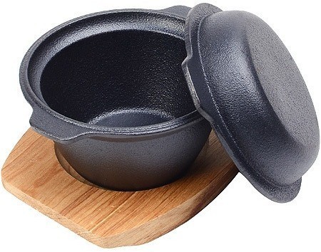 Кастрюля чугунная на подставке 0,3 л MAYER BOCH (26801)