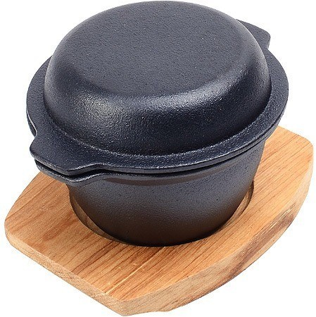 Кастрюля чугунная на подставке 0,3 л MAYER BOCH (26801)