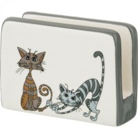 Подставка под губку коллекция &quot;озорные коты&quot; 12*5*9 см Lefard (188-181)