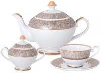 Чайный сервиз lefard &quot;мгновение&quot; hа 6 пер. 14 пр. 1300/250/270 мл (770-234)