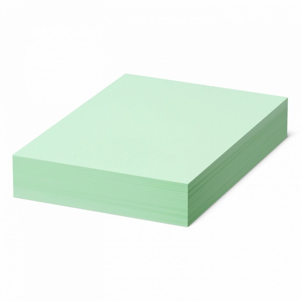 Бумага цветная DOUBLE A А4 80 г/м2 500 л пастель светло-зеленая 115114 (92580)