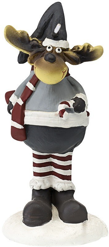 Свеча декоративная festive moose из коллекции new year essential, 12 см (78352)