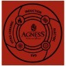 Кастрюля эмалированная agness со стеклян. крышкой, серия "кармен" 2,3л, диа. 16х11,5см, цвет:красный Agness (915-110)