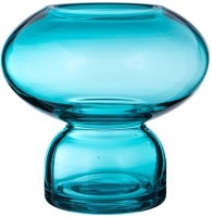 Ваза &quot;d'arte&quot; blue 15*15*13.5 cm Bronco (694-068)