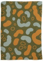 Плед вязаный с авторским принтом animal spots из коллекции wild, 130х180 см (65882)