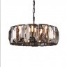 Люстра MD3039-6NI-CL, металл, стекло, Brown, ROOMERS FURNITURE