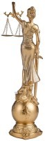 Фигурка &quot;фемида&quot; 12*11*40,5 см. серия &quot;махараджи&quot; Lefard (146-1375)