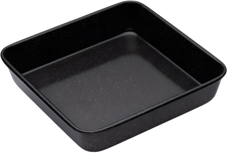 Форма для запекания квадратная MasterClass 23x4 см, стекловидная эмаль MCVITHB13