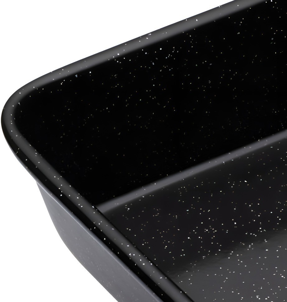 Форма для запекания квадратная MasterClass 23x4 см, стекловидная эмаль MCVITHB13