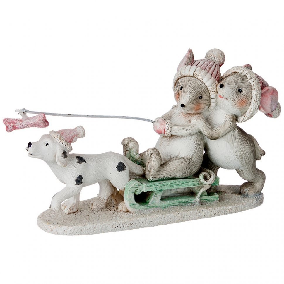 Фигурка "мышки" 15*4*8 см. без упаковки Lefard (162-655)