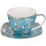 Чайный набор lefard "цветущий миндаль" (в. ван гог) на 4 пер. 8 пр. 250 мл (104-1020)