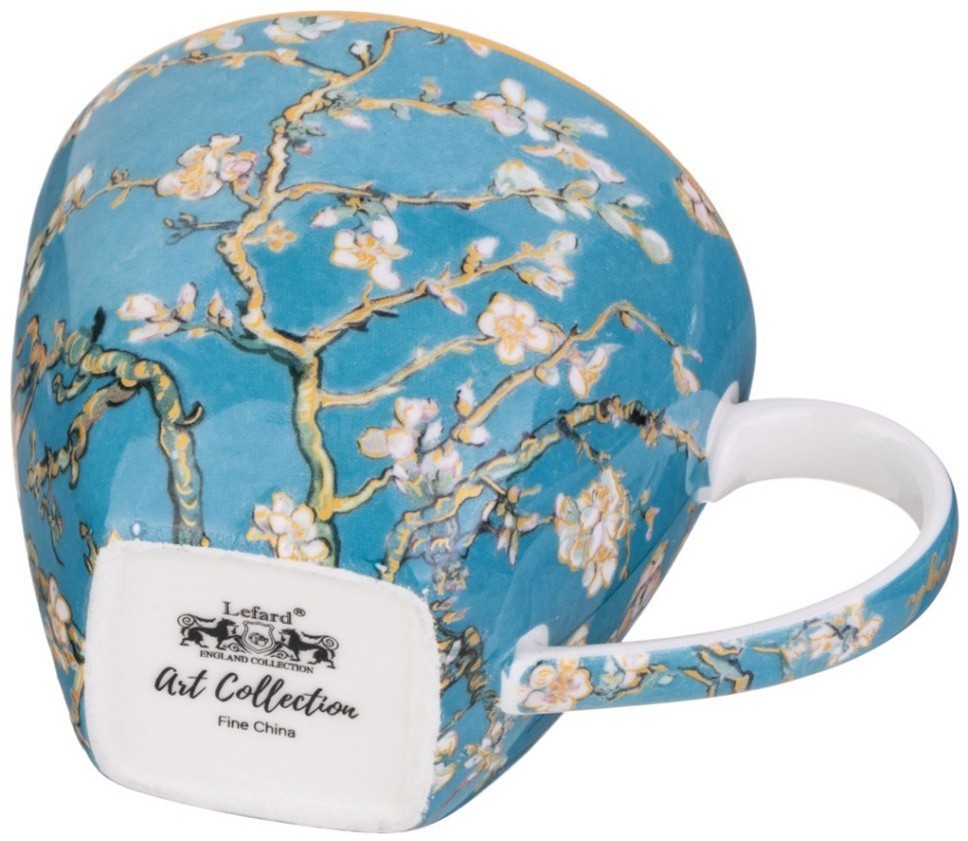 Чайный набор lefard "цветущий миндаль" (в. ван гог) на 4 пер. 8 пр. 250 мл (104-1020)