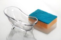Подставка под губку + губка 14,5*6*7 см. коллекция &quot;muza&quot; Lefard (355-161)