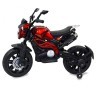 Детский электромотоцикл Harley Davidson (12V, EVA, ручка газа) (DLS01-SP-RED)