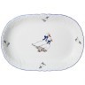 Блюдо овальное рококо "гуси" 29*20,5 см мал.уп. 6шт без упак Cmielow (676-030)