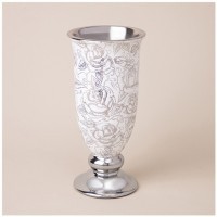 Ваза декоративная на ножке 12х25 см Lefard (763-131)