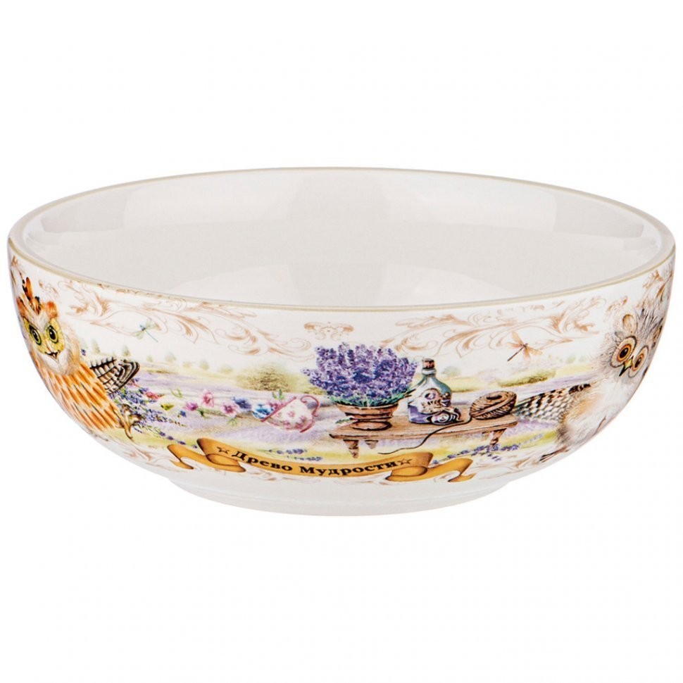 Салатник "дерево мудрости" 16,5*16,5 см. высота=6 см. / 800 мл. Agness (358-1888)